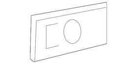 1q0-853-687-739 Volkswagen Genuine Nameplate