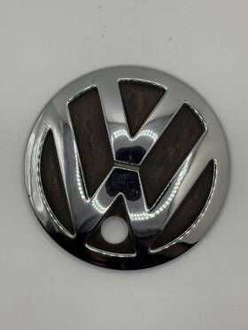 32475610 Volkswagen Oem 1999 - 2005 Vw Jetta Trunk Round Emblem Symbol Chrome