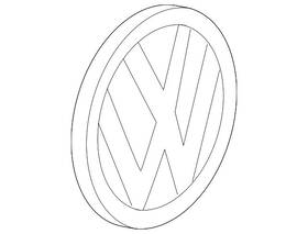 3cm-853-687-b-2zz Volkswagen Genuine Nameplate