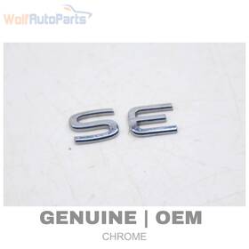 3cm853687e Volkswagen 2020-2024 Vw Atlas Cross Sport - Trunk / Hatch Emblem Badge Se