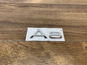 4d0-853-741-d-2zz Volkswagen 2000-2015 Audi A8 Trunk Lid Tail Gate Emblem Badge Logo Oem
