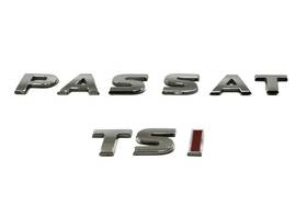 561853687 Volkswagen 2014-2019 Vw Passat Tsi Oem Rear Trunk Lid Emblem Badge Nameplate Set
