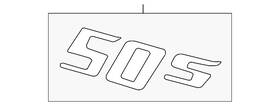 5c5-853-688-c-739 Volkswagen Genuine Nameplate