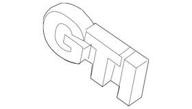 5c6-853-670-jza Volkswagen Genuine Nameplate