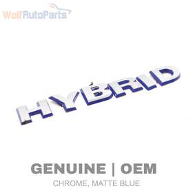 5c6853675p Volkswagen 2011-2018 Vw Jetta - Hood / Fender Emblem Badge Hybrid