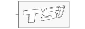 5g9-853-675-a-jzq Volkswagen Genuine Nameplate