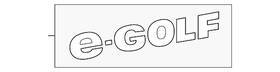 5ge-853-687-afl Volkswagen Genuine Nameplate