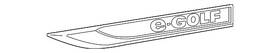 5ge-853-688-e-jmx Volkswagen Genuine Nameplate