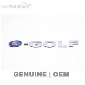 5ge853687 Volkswagen 2015-2020 Vw E-golf Mk7 - Rear Trunk Hatch Emblem / Badge