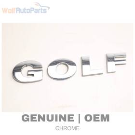 5k0853687a Volkswagen 2010-2013 Vw Gti - Trunk Hatch Emblem Golf