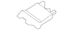 5na-853-957-9b9 Volkswagen Genuine Emblem Bracket