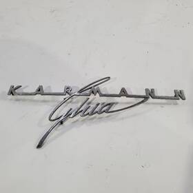 Volkswagen 920.vw1c73 Vw Karmann Ghia Decklid Script Oem Emblem