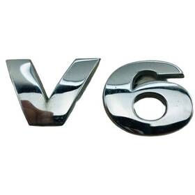 Chromef17 Volkswagen 98798 04-10 Touareg V6 Emblem Logo Letters Badge Trunk Gate Rear