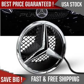 W2040813 Voltrail360 Fit For 2008-13 Mercedes-benz W204 C200 C350 Front Emblem Grille Led