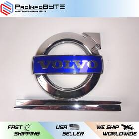 31383510 Volvo 09-18 S60 V60 Xc60 Front Grille Logo Emblem Full Pack Side Moldings Oem