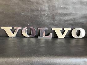 3175311 Volvo Fh12 Truck Cab Front Grille Script Emblem Vintage 1977-1993