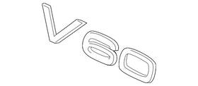 32440056 Volvo Genuine Hatch Emblem