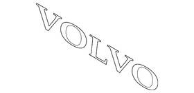 32440062 Volvo Genuine Emblem