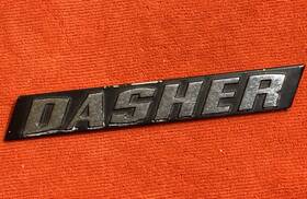 321853687h Vw Volkswagen Dasher Fuel Infection Genuine Emblem 321 853 687 H Free Shipping