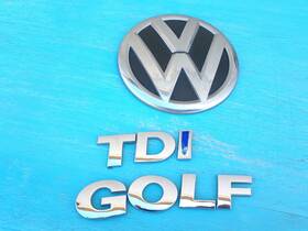5k0853675bc Vw Golf Tdi Tailgate Emblem Badge Nameplate 2011 Hatchback 09-12