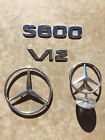 S600 W140 Trunk Star Badge Side And Hood