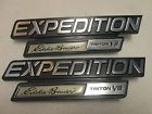 Xl14-16b114-aa Ford Pair Expedition Eddie Bauer Triton Fender Emblem