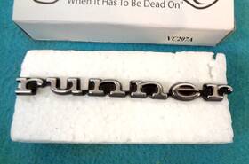 Vc207b1 Year One Auto Builders Choice 1969-74 Plymouth Road Runner Inch Emblem For Door Quarter Deck Lid New Repro