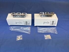 Vc162 Yearone 1969 1970 Dodge Super Bee 383 Magnum Fender Emblems Pair New