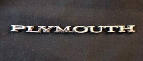 2998042 Yearone Vc8042 70 71 72 73 74 Plymouth Hood Emblem 5 5/8 Inch Long No Pins