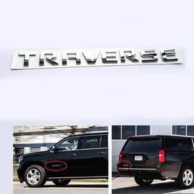 553729406 Yoaoo 1x Oem Traverse Emblem Nameplate Letters 3d Logo Badge Compatible With