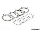 Zaw098010jdsp Genuine Volkswagen Audi Vw Black Rings Badge Pair