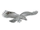 Zz0127 Carmartzone Eagle Grille Logo Emblem Chrome Trim Original Replacement
