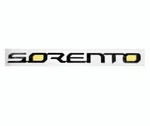 Rear Matte Black Sorento Emblem For 2025 2026 Kia (facelift Model). Fixed Price $51.70.