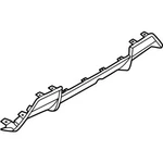 Genuine Bmw Underride Guard, Rear 51-12-8-081-620 New. Fixed Price $531.24.