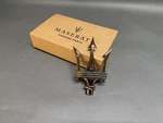 Maserati Granturismo 2007- Front Emblem Trident Black Chrome. Fixed Price $191.81.