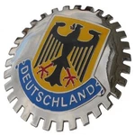 Triple-c Deutschland Car Grille Badge Germany. Fixed Price $34.68.