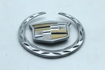 2005 Cadillac Cts Front Grille Wreath Logo W/ Crest Emblem Original B0341. Fixed Price $93.00.