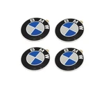 Genuine Set Of Wheel Emblems - Adhesive Backed 58MM For Bmw E30 E34 E36 E39. Fixed Price $53.91.