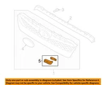 Subaru Oem 18-21 Wrx Sti Grille Components-nameplate 93013VA320. Fixed Price $43.69.