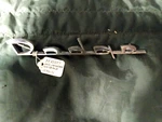 Preowned Vintage Mopar Hood Nameplate Pn 1645884 For 1956 Dodge Car. Fixed Price $88.61.