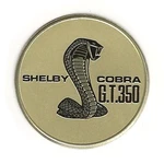 1967 Shelby GT350 Steering Wheel Emblem Insert. Fixed Price $20.00.