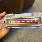 Hudson Commodore Glove Box Dash Emblem Ornament 220568 1950 1951 1949. Fixed Price $35.00.