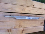 1964 Biscayne Trunk Trim Emblem Bar Logo Chevrolet Oe Used Chevy Gm Part 3844448. Fixed Price $139.92.