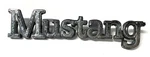 Vintage Ford Mustang Script Writing Badge Emblem D5ZB6942550AA. Fixed Price $9.00.