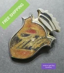 BIN#15 Vintage Ford Ghia Emblem Badge W/ Pin Oem P/n D5ZB-60517A56-AB. Fixed Price $13.99.
