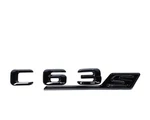 Mercedes C63 Letters Emblem Trunk All Black Rear Lid Oem Original. Fixed Price $28.97.
