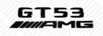 Trunk Black Emblem Badges Logos Letters For Mercedes-benz GT53 Amg X290 New. Fixed Price $125.99.
