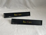 1971-1972 Dodge Demon Door Emblems, Nameplate Oem # 3613436, Mopar 340. Fixed Price $140.00.