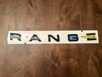 Land Rover Velar 2018-23 "range" Partial Nameplate New Oem LR147293. Fixed Price $65.00.