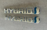 Toyota Prius 2010-2015 Hybrid Lh & Rh Side Fender Emblem Pair X2 Good Oem Badges. Fixed Price $22.95.